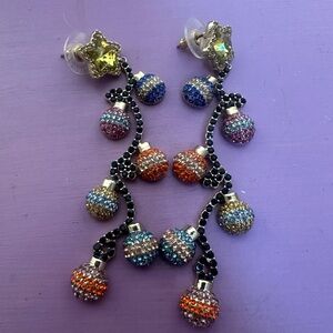 BaubleBar Christmas Drop Earrings